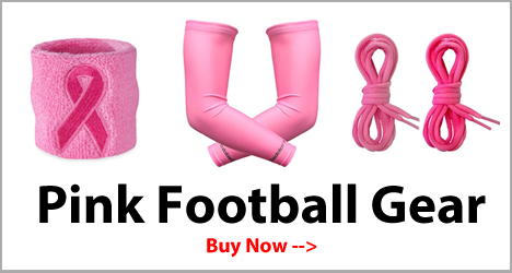 Pink Football Gear & Equipment